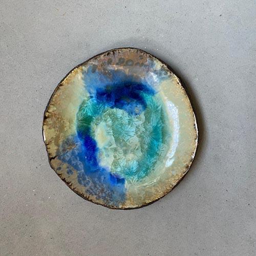 Schaal Kristalglazuur 22 x 21,5