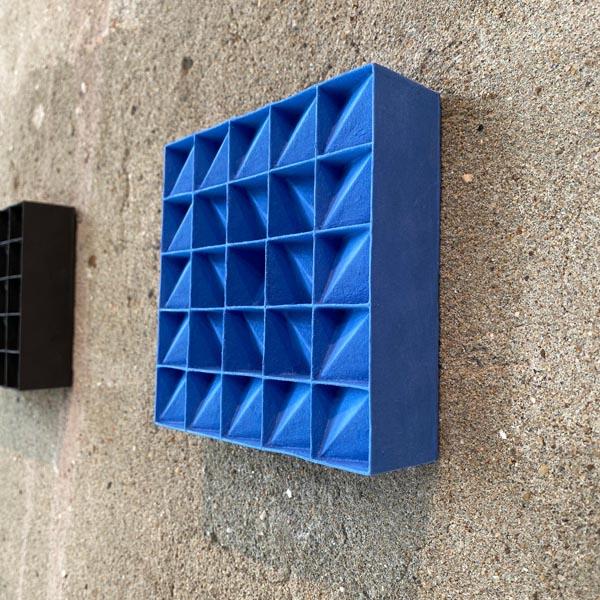 Wandreliëf 2026 blauw 210 - Afbeelding 2