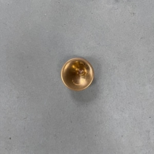 Puntkom 6,5 cm goud