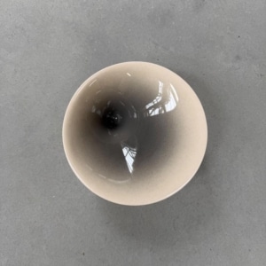 Puntkom 17,5 cm grijs transparant